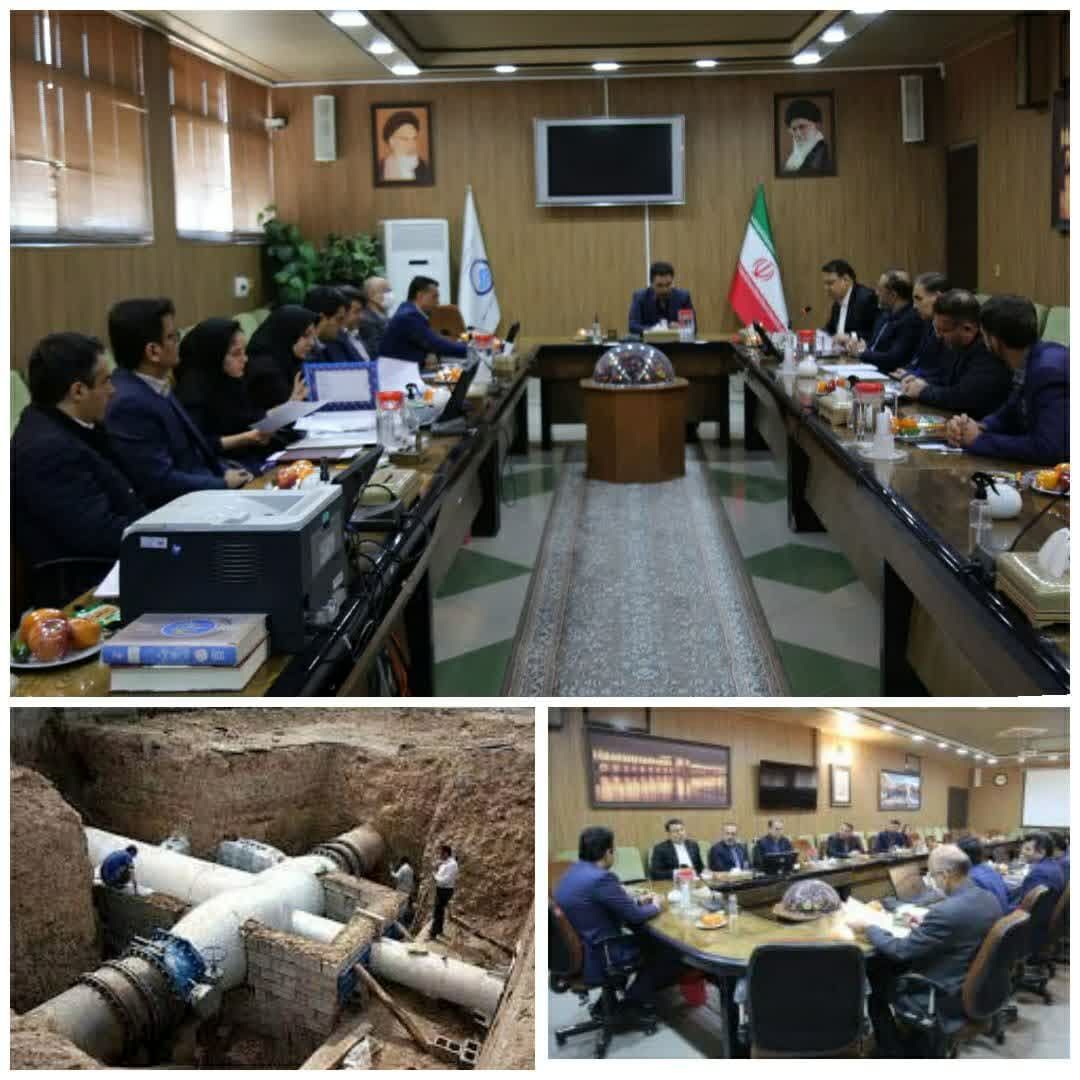 بررسی 4 طرح توسعه و بازسازی تاسیسات فاضلاب و آبرسانی در اصفهان از محل اعتبارات ماده 56